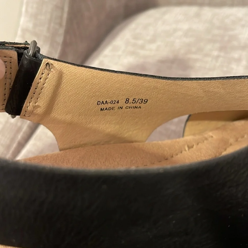 CL by Laundry Excellent - Black - Dream Girl Wedge Sandal 8 1/2 M